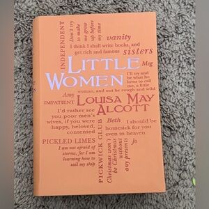 Orange 'Little Women' Book
